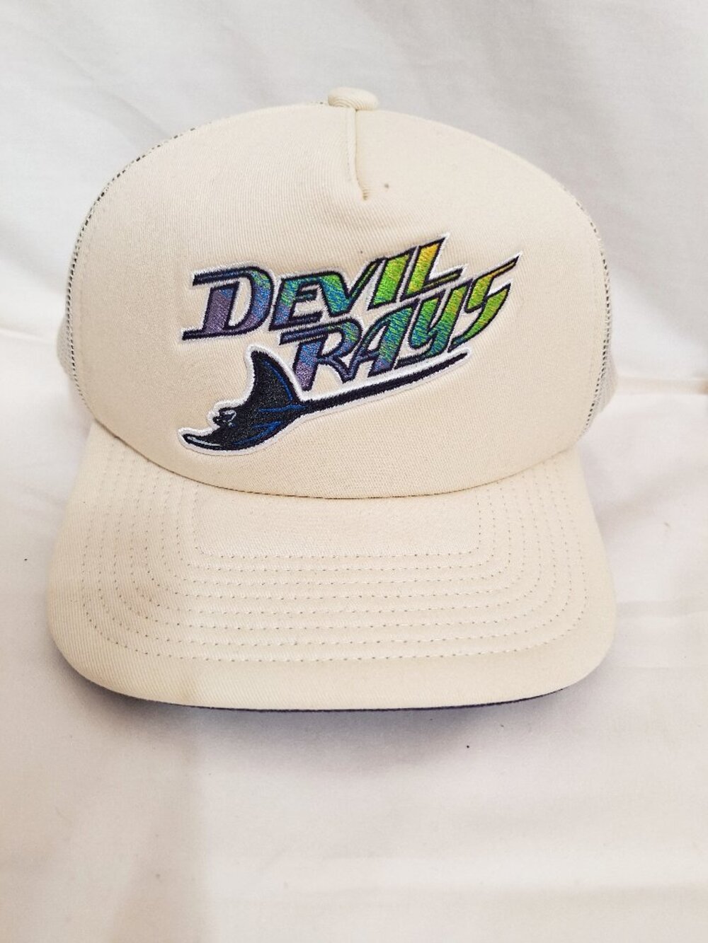 Retro Tampa Bay Devil Rays MLB Snap Back Cap Mitchell & Ness Cooperstown